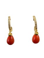 Orecchini Mandile 1922 Donna in Oro Corallo 1MORC5 - 1MORC5